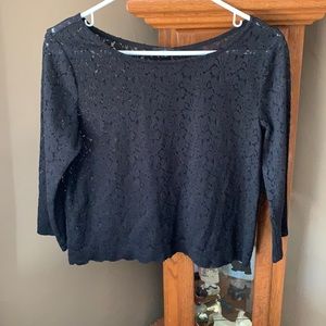 Lace 3/4 sleeve top